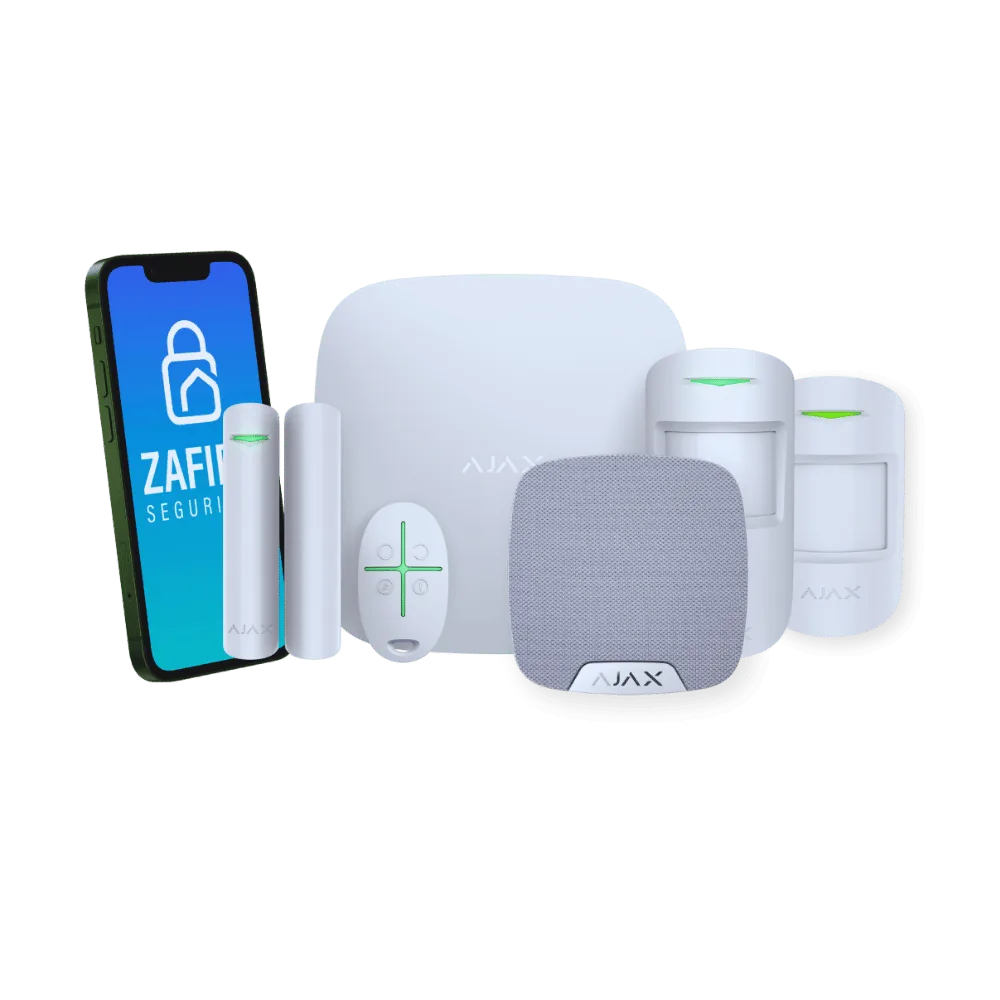 Kit de seguridad básico. Alarma y sensores.